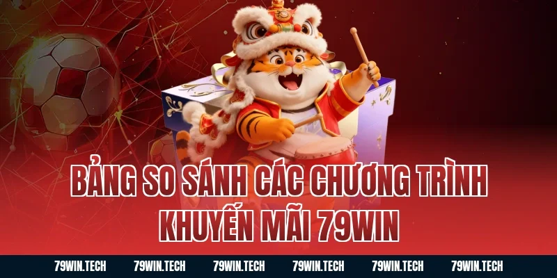 Bảng So Sánh Các Chương Trình Khuyến Mãi 79WIN