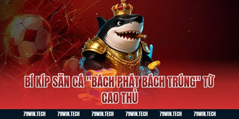 Bí kíp săn cá "bách phát bách trúng" từ cao thủ