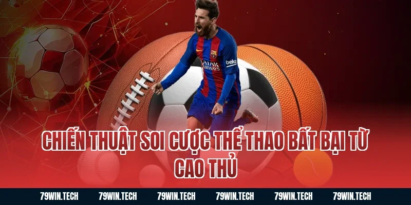Chiến thuật soi cược thể thao bất bại từ cao thủ