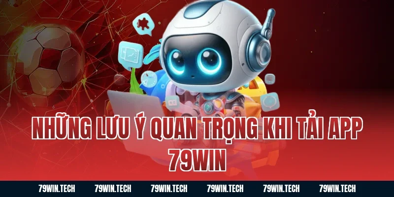 Những lưu ý quan trọng khi tải app 79WIN