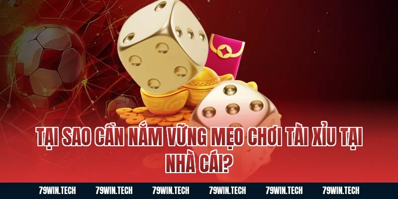 Tại sao cần nắm vững mẹo chơi tài xỉu tại nhà cái?